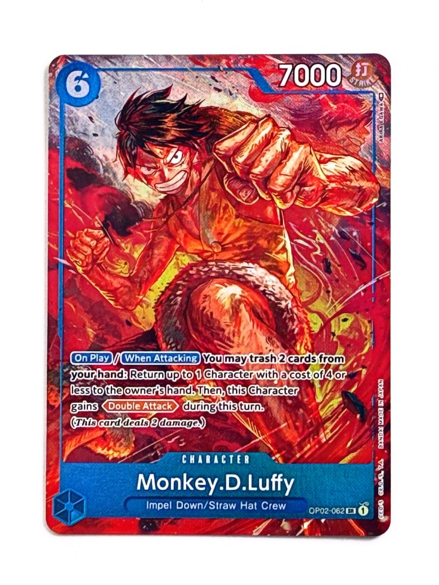 One Piece - Monkey D Luffy (062) (Alternate Art) - Paramount War (OP02) by TCGDON on MYNTED
