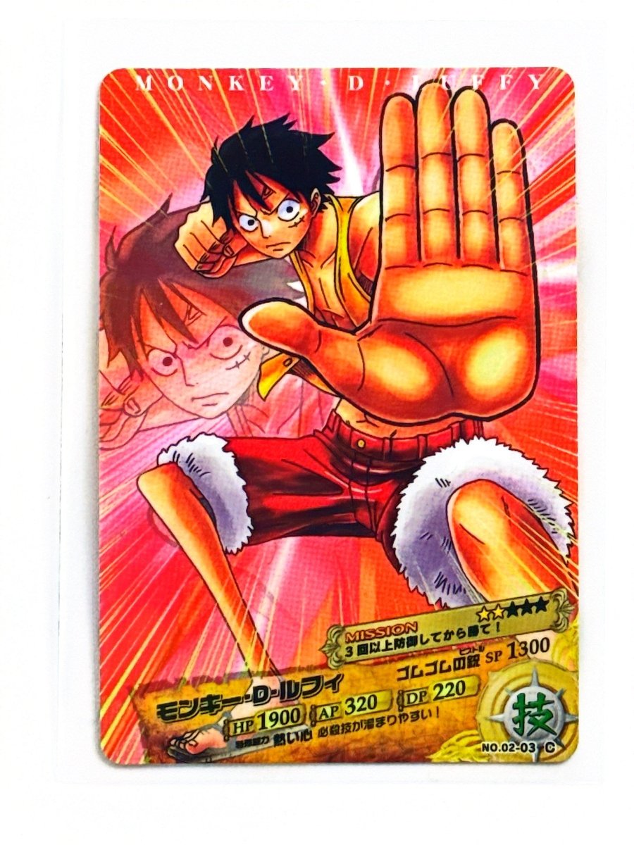 One Piece - Monkey D Luffy - AR Carddass - PART 2 - NO.02 - 03 by TCGDON on MYNTED