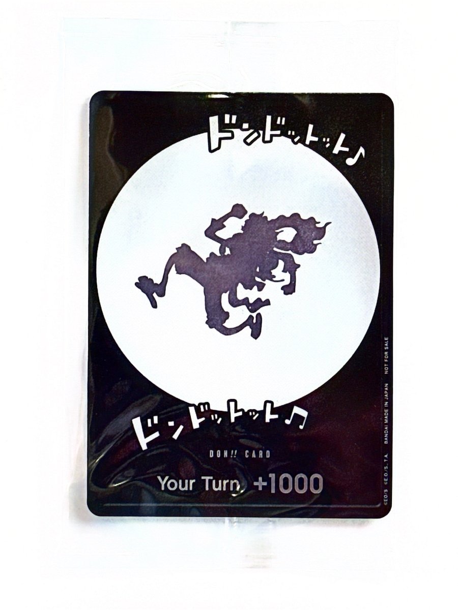 One Piece - Monkey D Luffy - DON!! Card (Gear 5) (Sealed) by TCGDON on MYNTED