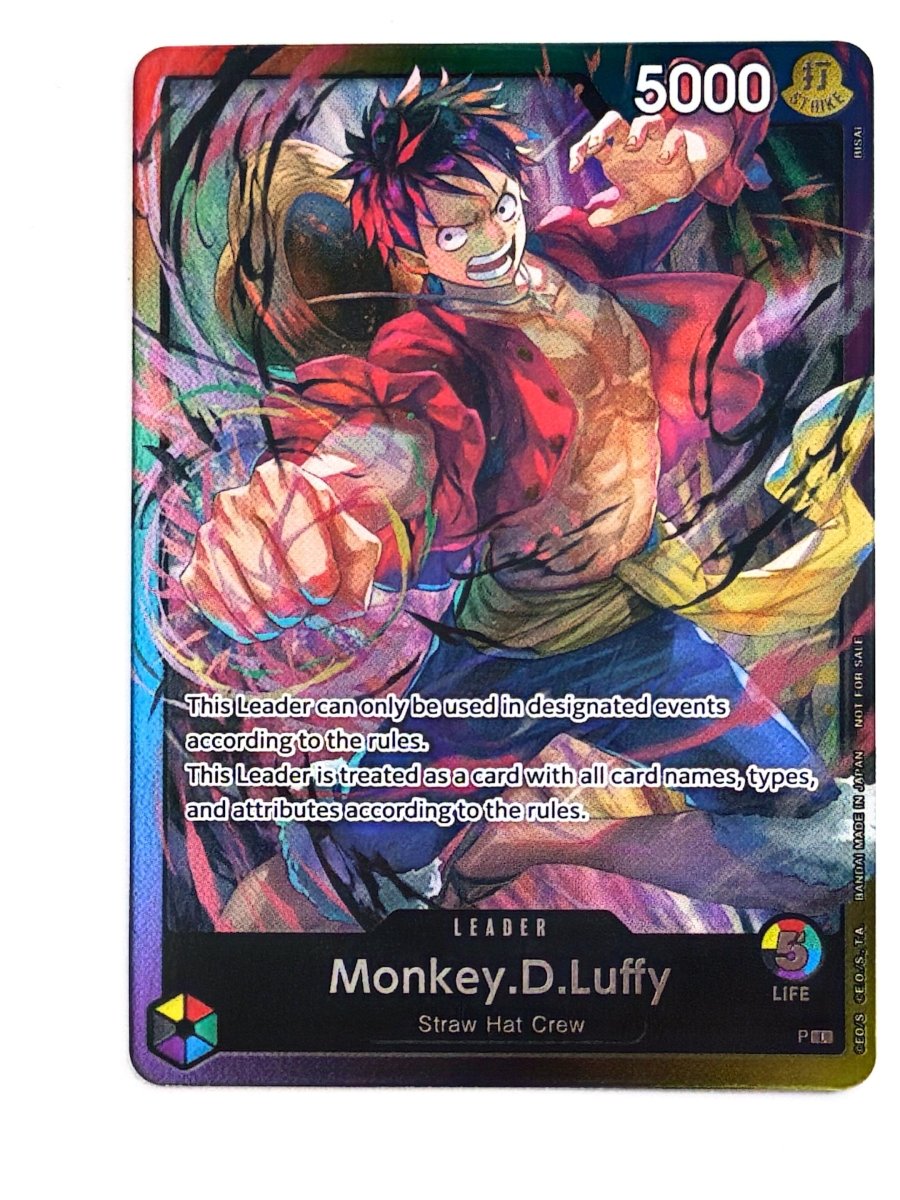 One Piece - Monkey D Luffy (Foiled Ver.) - One Piece Promotion Cards (OP - PR) by TCGDON on MYNTED