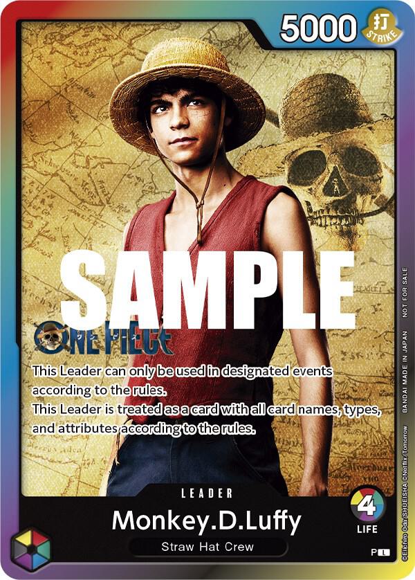 One Piece - Monkey D Luffy (Leader Pack - Live Action) (Sealed Battle 2023 Vol. 1) - One Piece Promotion Cards (OP - PR) by TCGDON on MYNTED
