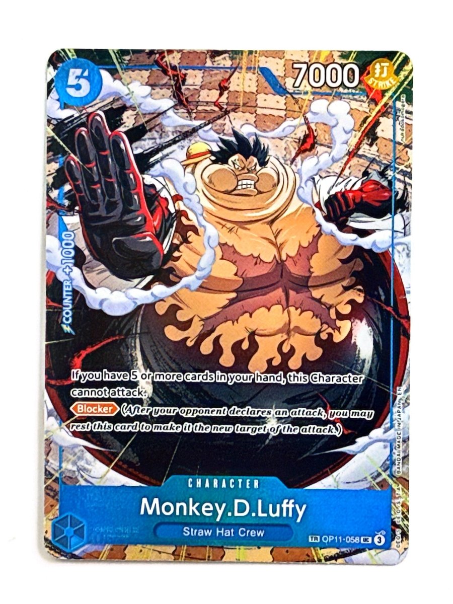 One Piece - Monkey D Luffy - OP11 - 058 (TR) - Carrying On His Will (OP13) by TCGDON on MYNTED