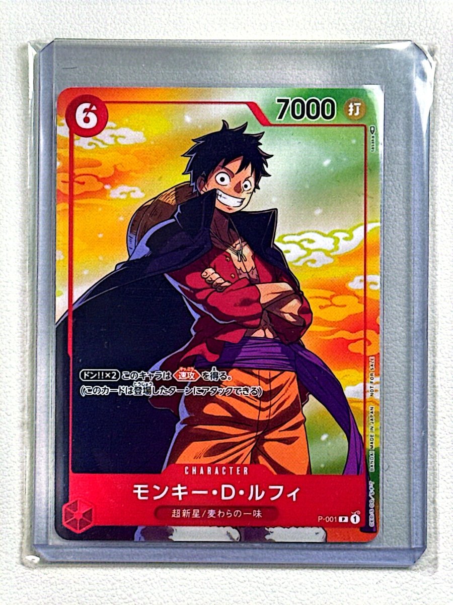 One Piece - Monkey D Luffy - P - 001 - Promo - SEVEN ELEVEN Exclusive by TCGDON on MYNTED
