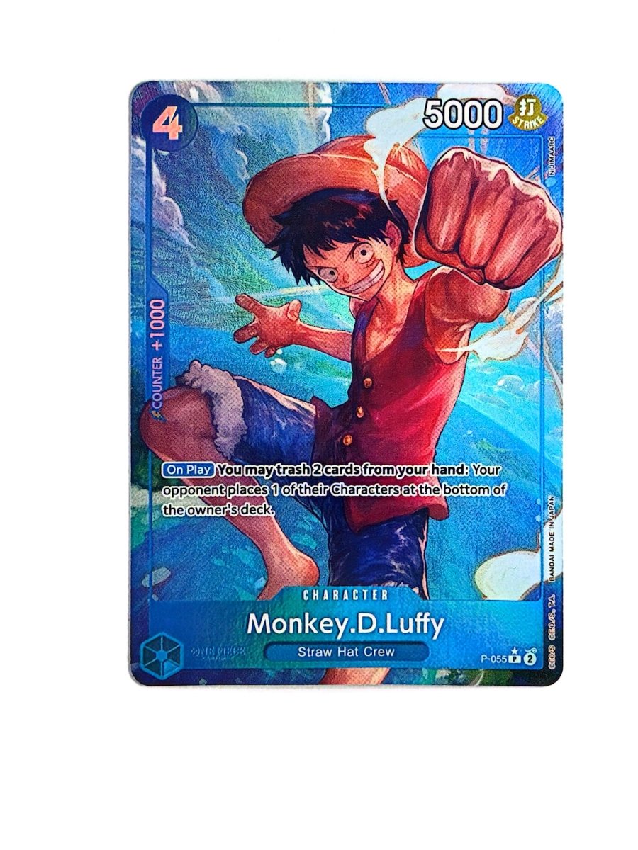 One Piece - Monkey D Luffy (P-055) (Full Art) - Premium Booster -The Best- (PRB-01) by TCGDON on MYNTED