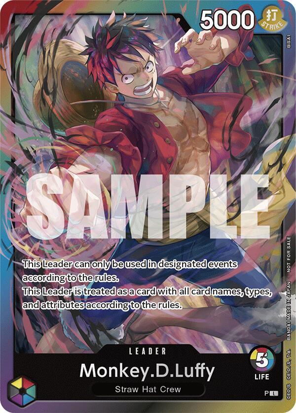 One Piece - Monkey D Luffy - P (Sealed Battle 2024 Vol. 2) - One Piece Promotion Cards (OP - PR) by TCGDON on MYNTED