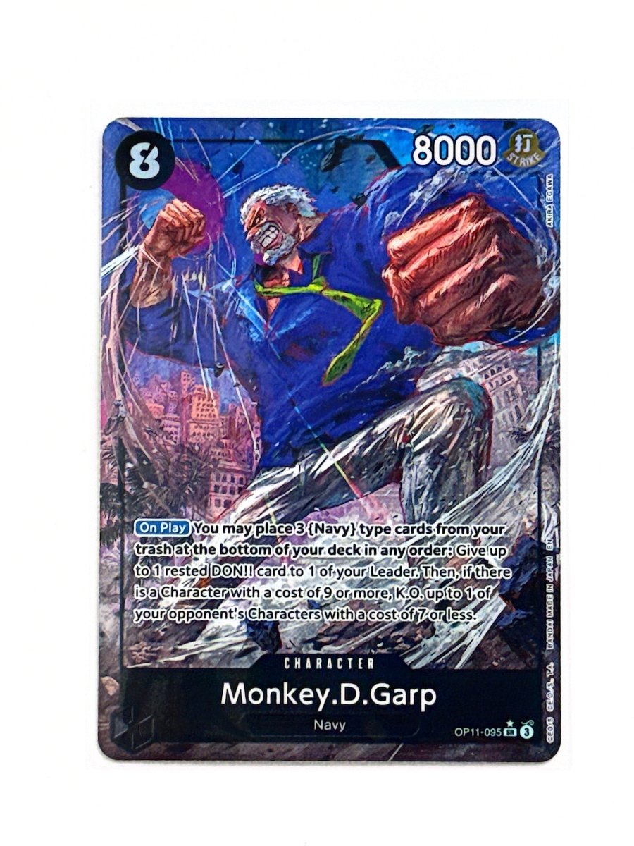 One Piece - Monkey.D.Garp (Alternate Art) - A Fist of Divine Speed (OP11) by TCGDON on MYNTED