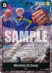 One Piece - Monkey.D.Garp (Alternate Art) - A Fist of Divine Speed (OP11) by TCGDON on MYNTED