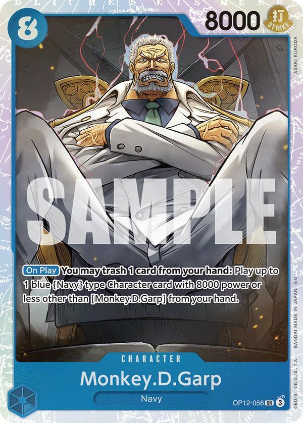 One Piece - Monkey.D.Garp - Legacy of the Master (OP12) by TCGDON on MYNTED