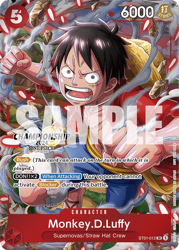 One Piece - Monkey.D.Luffy (CS 2024 Celebration Pack) - One Piece Promotion Cards (OP - PR) by TCGDON on MYNTED