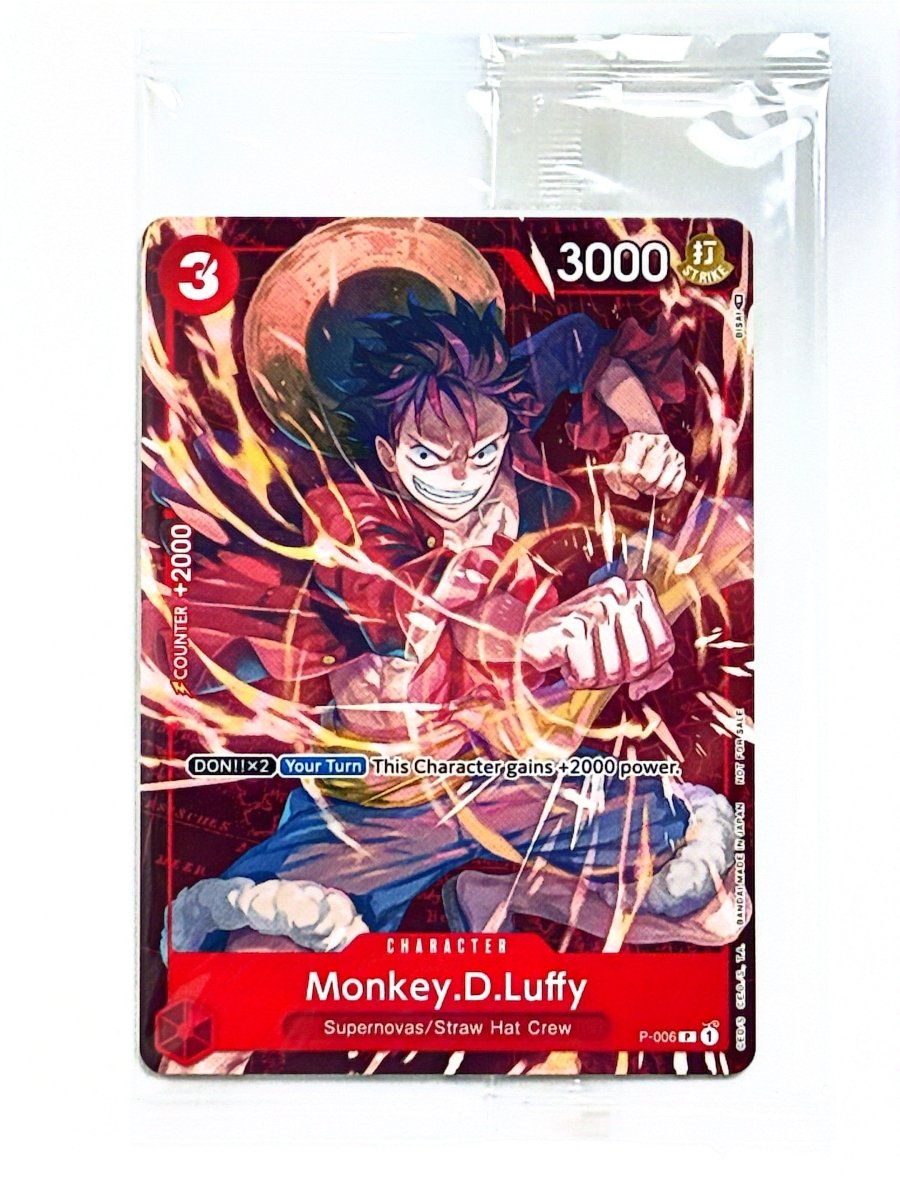 One Piece - Monkey.D.Luffy - P - 006 (Tournament Pack Vol. 1) - One Piece Promotion Cards (OP - PR) by TCGDON on MYNTED