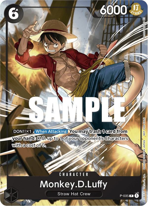 One Piece Monkey.D.Luffy (Pirates Party Vol. 3) - One Piece Promotion Cards (OP - PR) by TCGDON on MYNTED