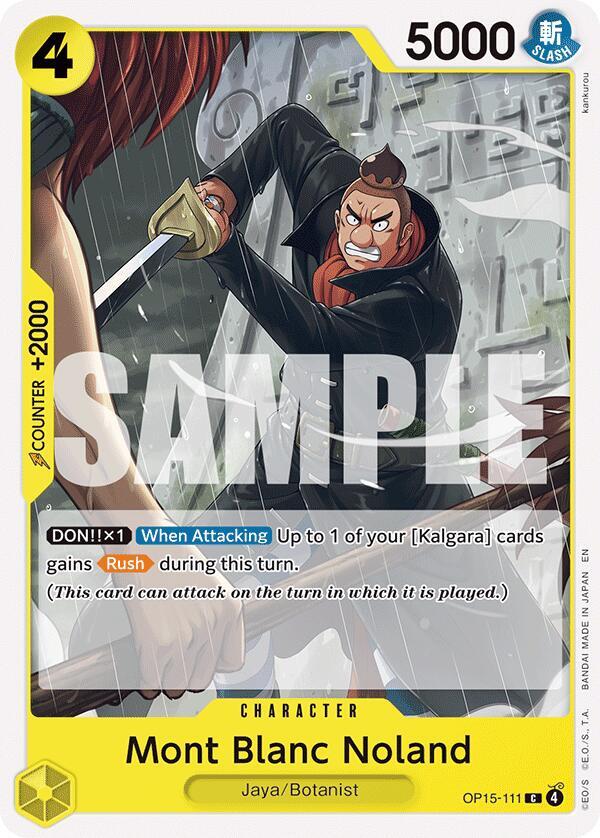 One Piece - Mont Blanc Noland - Adventure on Kami's Island (OP15 - EB04) by TCGDON on MYNTED