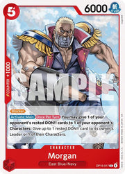 One Piece - Morgan - Adventure on Kami's Island (OP15 - EB04) by TCGDON on MYNTED