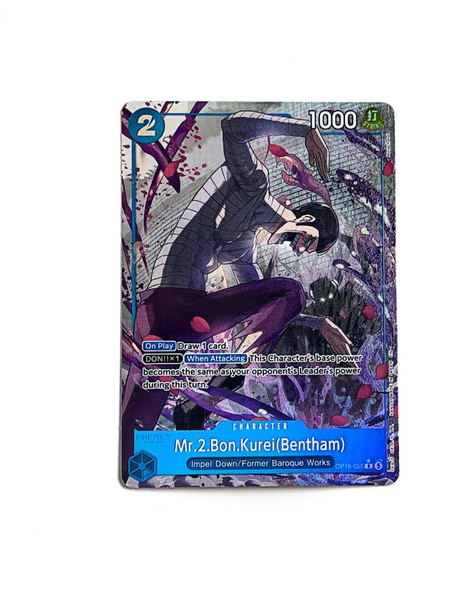 One Piece - Mr.2.Bon.Kurei(Bentham) (055) (Alternate Art) - The Time of Battle (OP16) by TCGDON on MYNTED