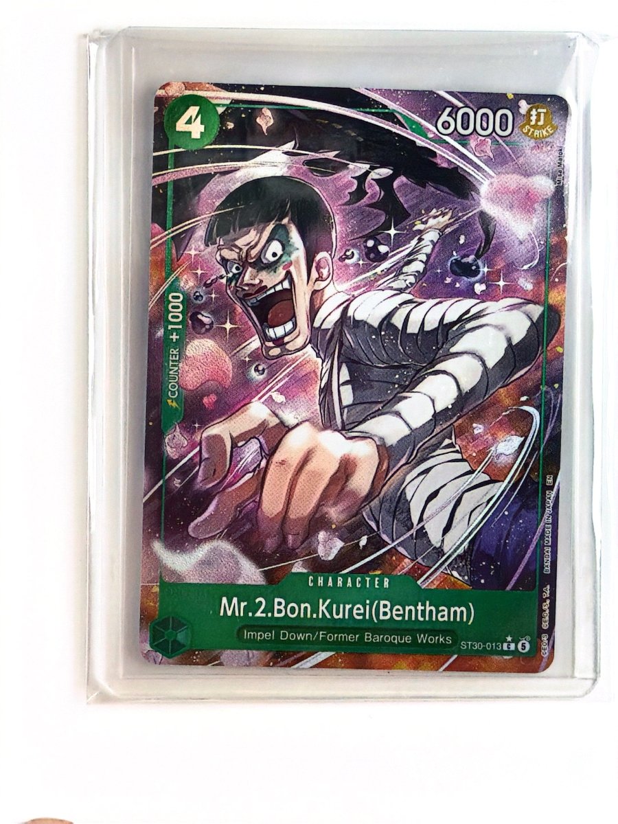 One Piece - Mr.2.Bon.Kurei(Bentham) (Full Art) - Starter Deck EX: Luffy & Ace (ST-30) by TCGDON on MYNTED