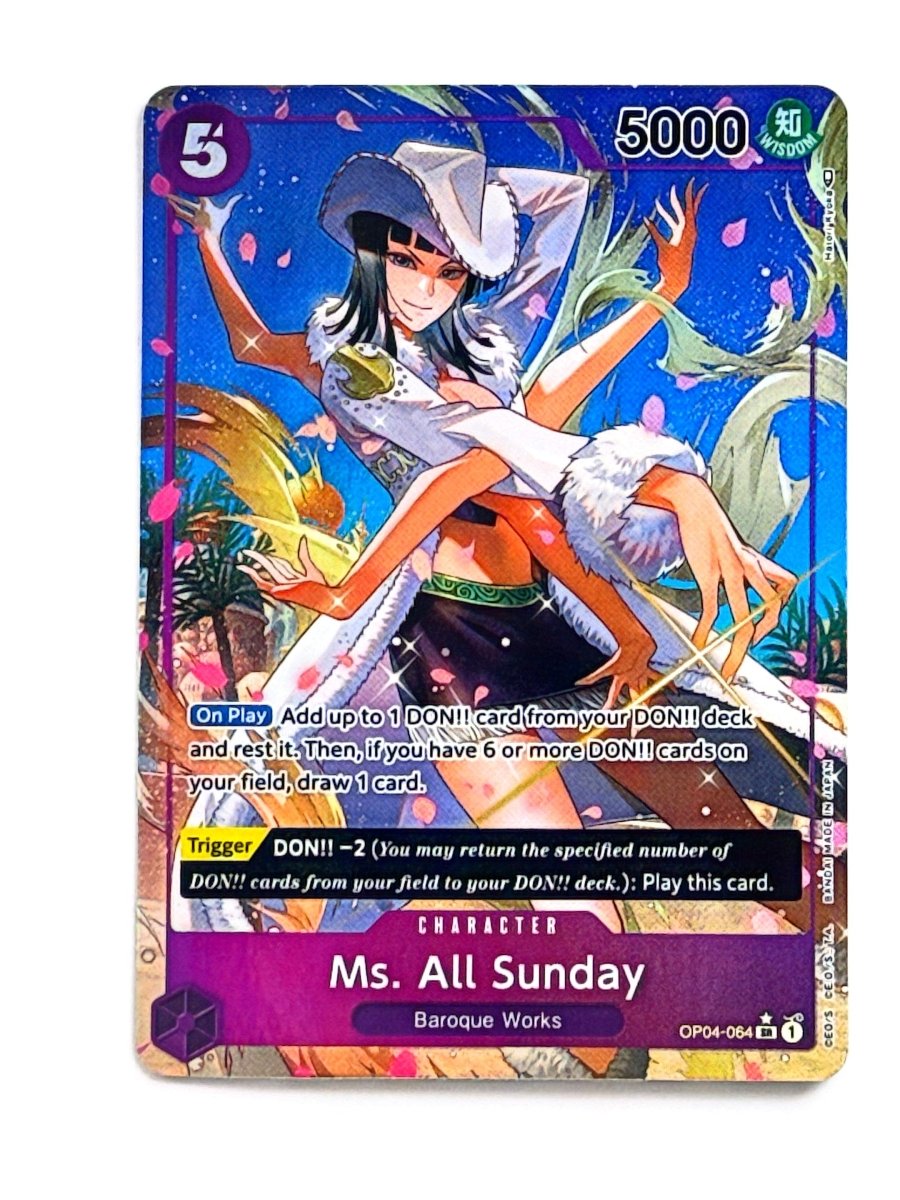 One Piece - Ms. All Sunday (Nico Robin) (Alternate Art) - Kingdoms of Intrigue (OP04) by TCGDON on MYNTED