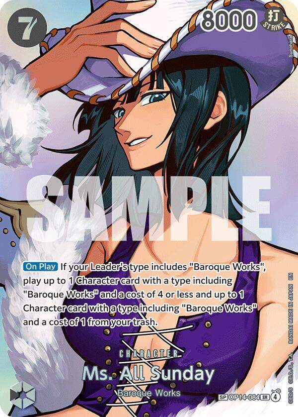 One Piece - Ms. All Sunday (SP) - The Time of Battle (OP16) by TCGDON on MYNTED