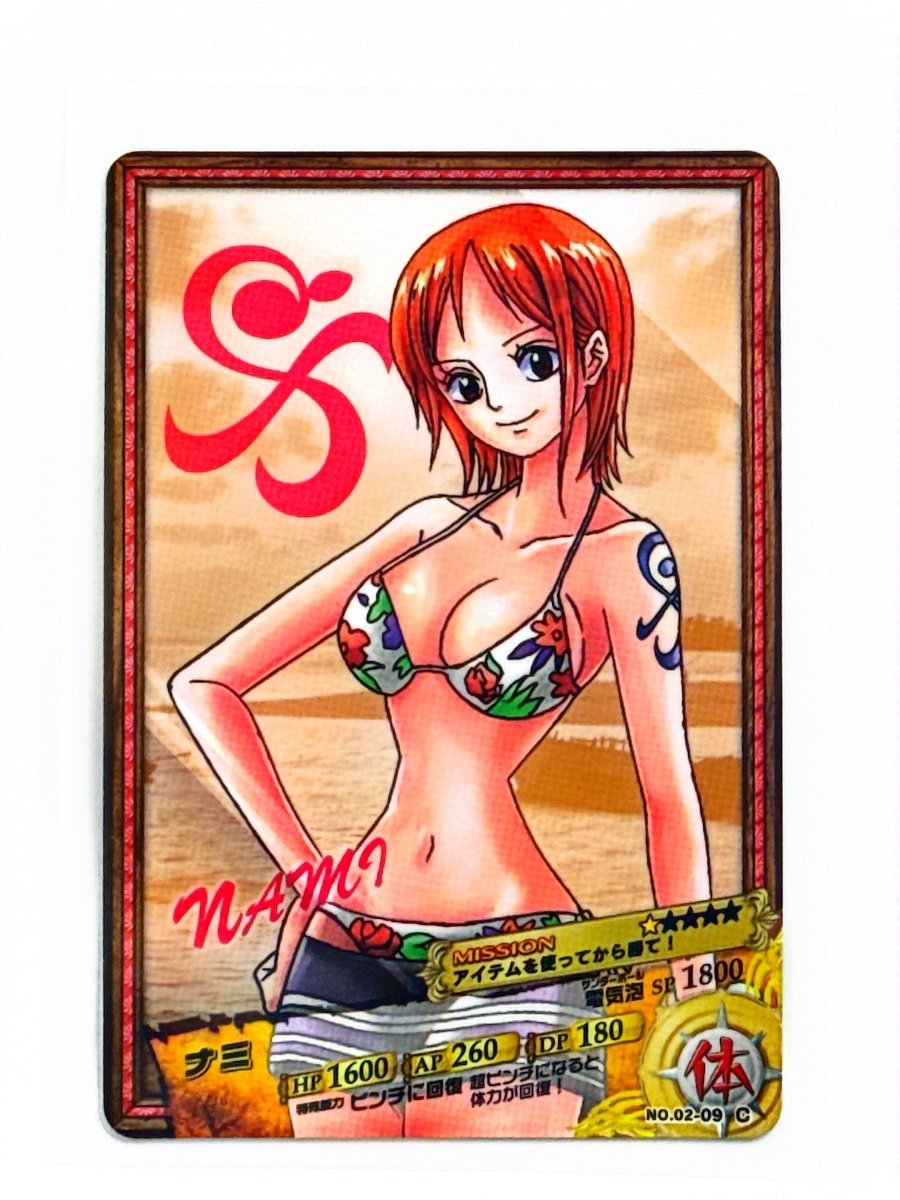 One Piece - Nami - AR Carddass Part 2 (2011) - NO.02 - 09 by TCGDON on MYNTED