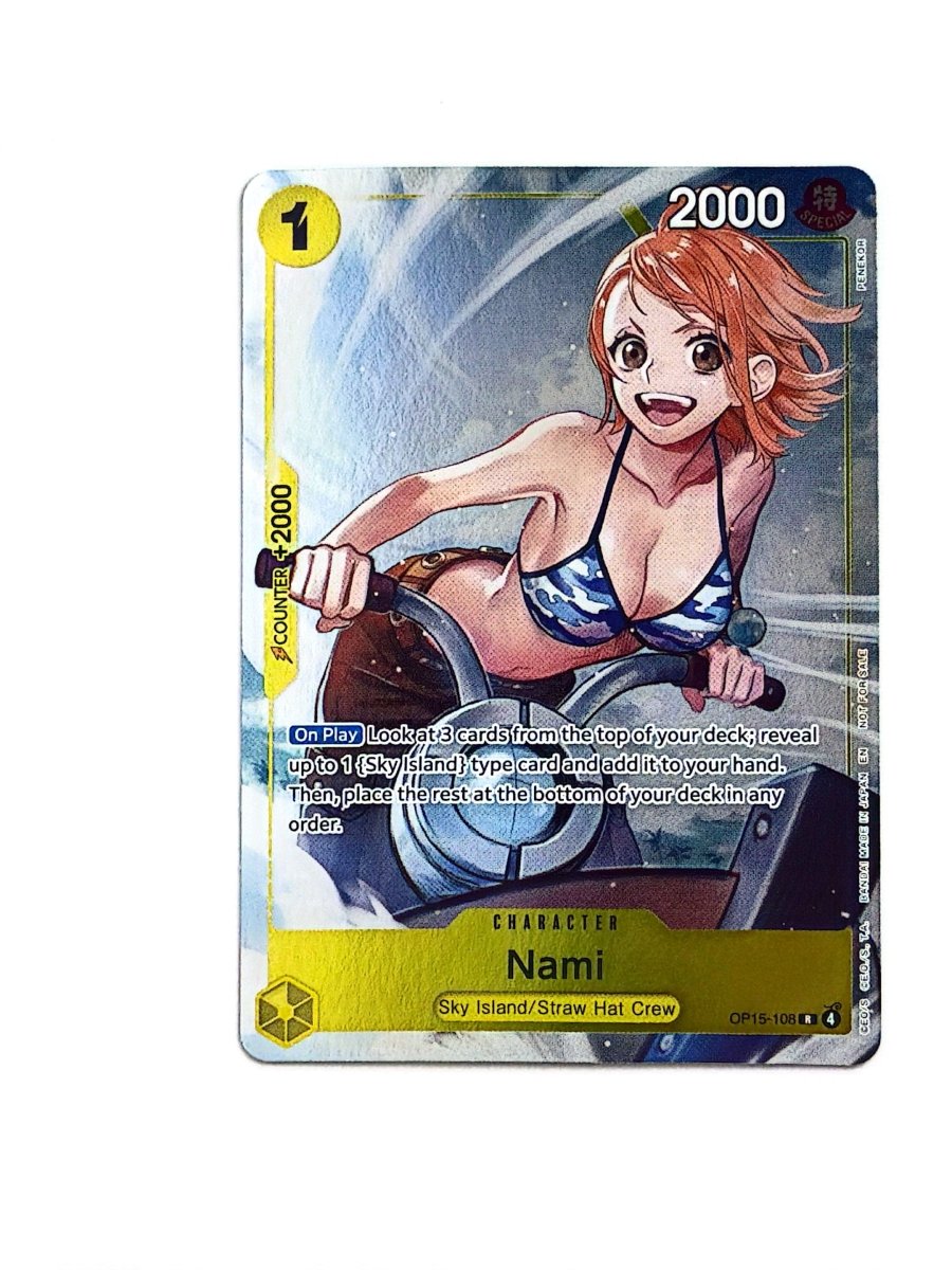 One Piece - Nami (OP15 - 108) (Dash Pack) - Adventure on Kami's Island (OP15 - EB04) by TCGDON on MYNTED