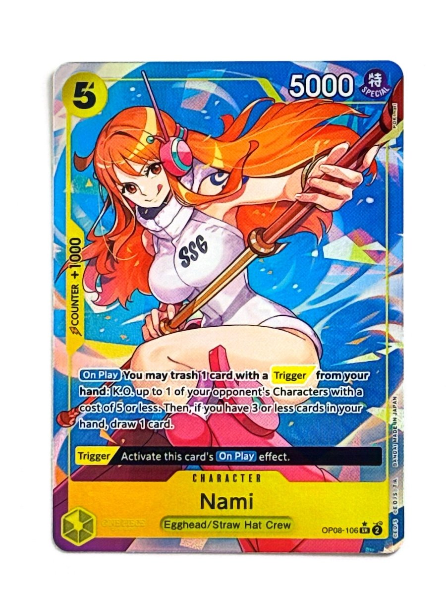 One Piece - Nami (Parallel) - Two Legends (OP08) by TCGDON on MYNTED