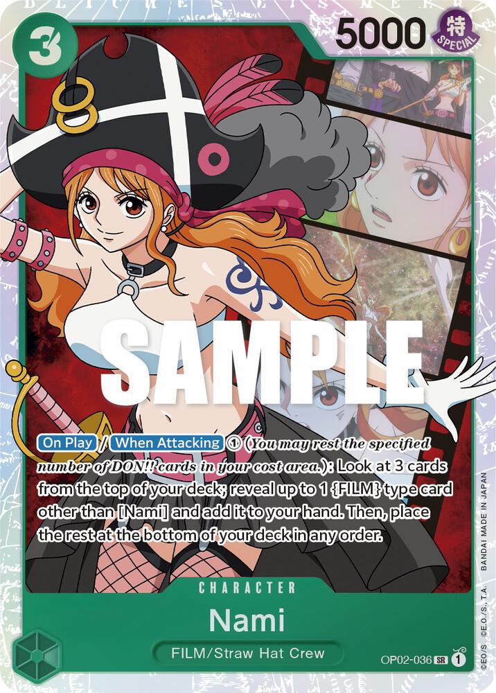 One Piece - Nami - Paramount War (OP02) by TCGDON on MYNTED