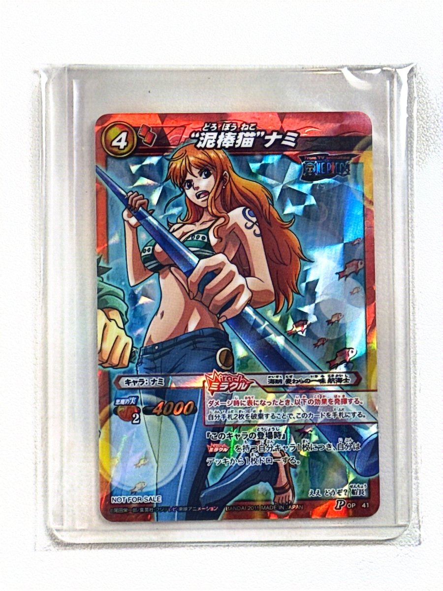 One Piece - Nami - Promo - POP - 41 - Miracle Battle CARDDASS by TCGDON on MYNTED