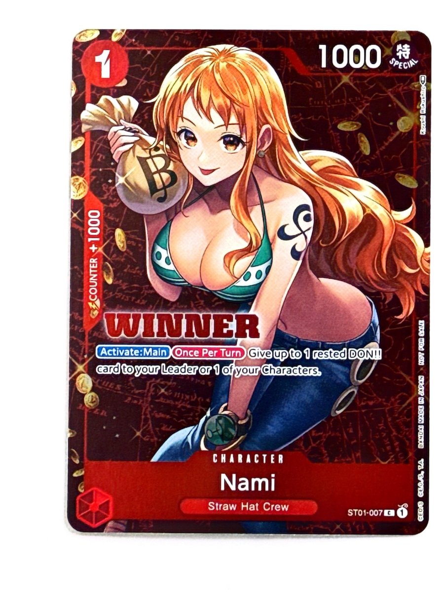 One Piece - Nami (Tournament Pack Vol. 3) [Winner] - One Piece Promotion Cards (OP - PR) by TCGDON on MYNTED