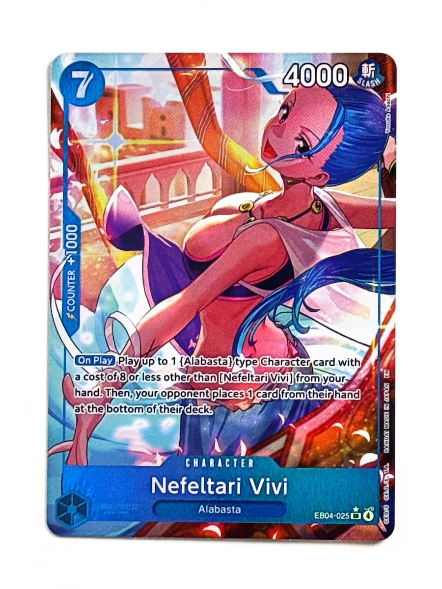 One Piece - Nefeltari Vivi (Alternate Art) - The Azure Sea's Seven (OP14) by TCGDON on MYNTED