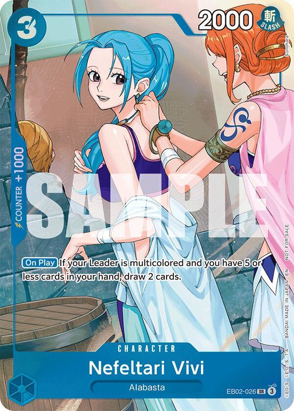 One Piece - Nefeltari Vivi - EB02 - 026 - Extra Booster: One Piece Heroines Edition (EB - 03) by TCGDON on MYNTED