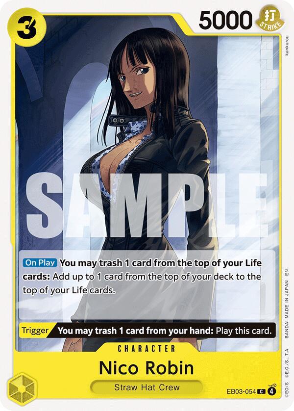One Piece - Nico Robin (054) - Extra Booster: One Piece Heroines Edition (EB - 03) by TCGDON on MYNTED
