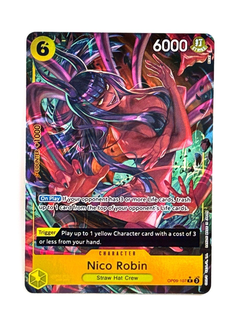 One Piece - Nico Robin (107) (Parallel) - Emperors in the New World (OP09) by TCGDON on MYNTED