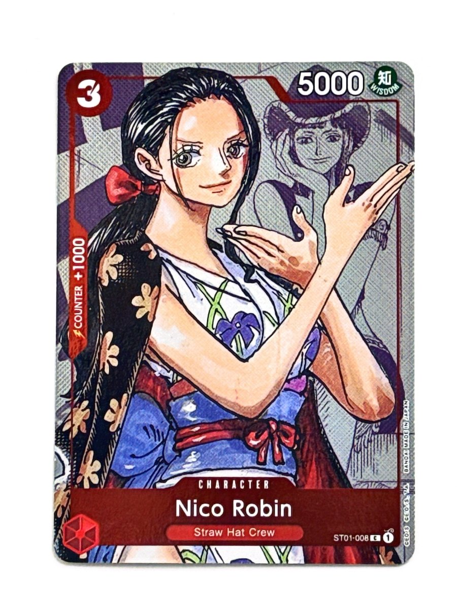 One Piece - Nico Robin - ST01 - 008 (Alternate Art) - One Piece Promotion Cards (OP - PR) by TCGDON on MYNTED