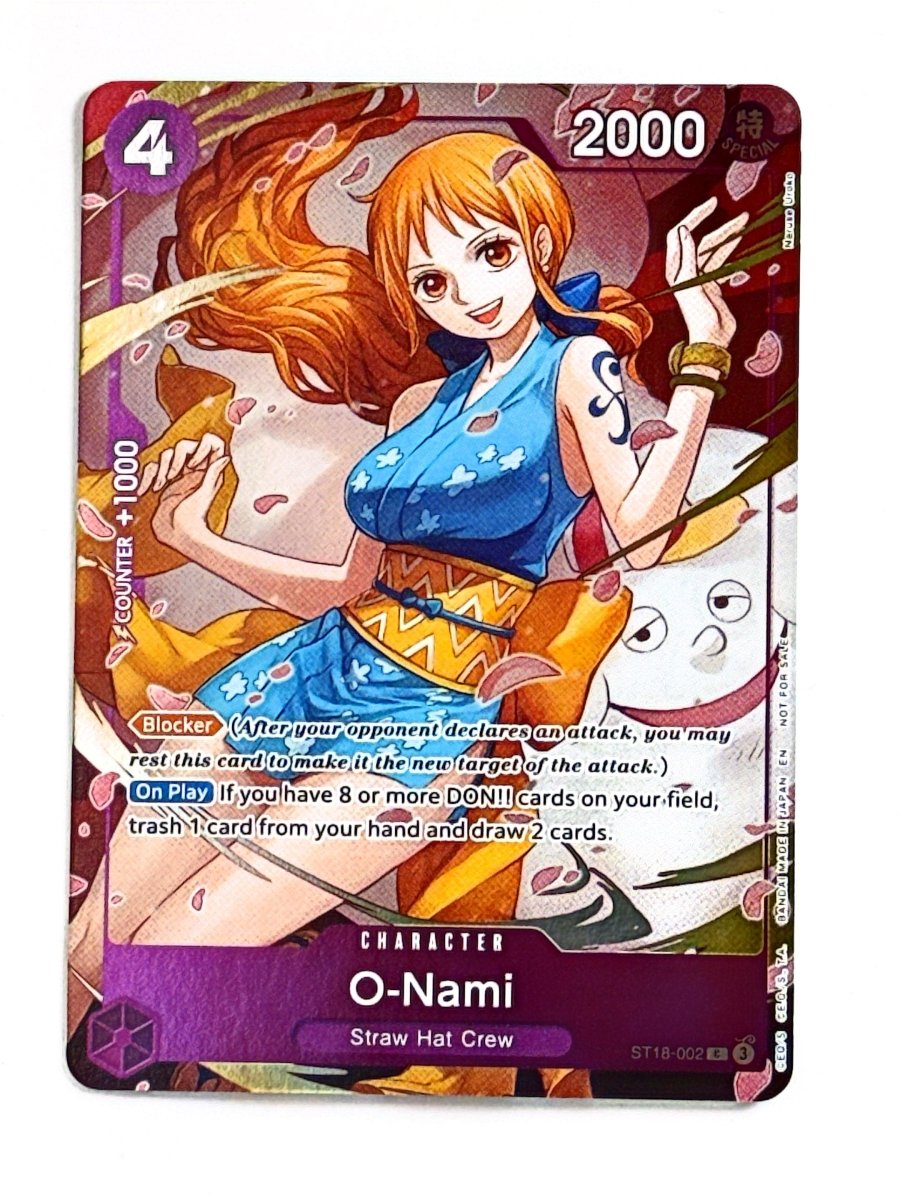 One Piece - O - Nami - ST18 - 002 (Dash Pack) - Extra Booster: One Piece Heroines Edition (EB - 03) by TCGDON on MYNTED