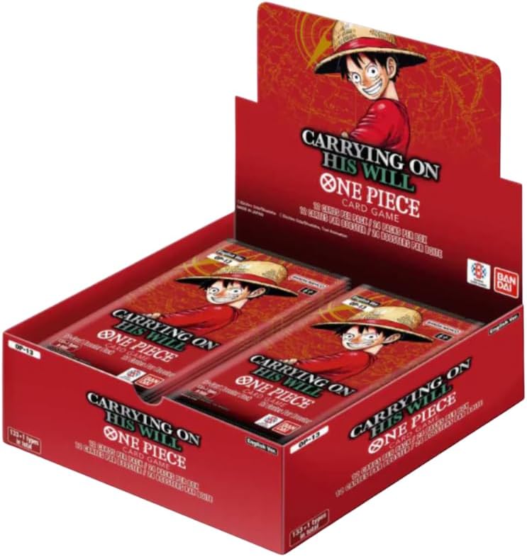 One Piece OP - 13 “Carrying on His Will” Booster Box (English) by PlayVault on MYNTED