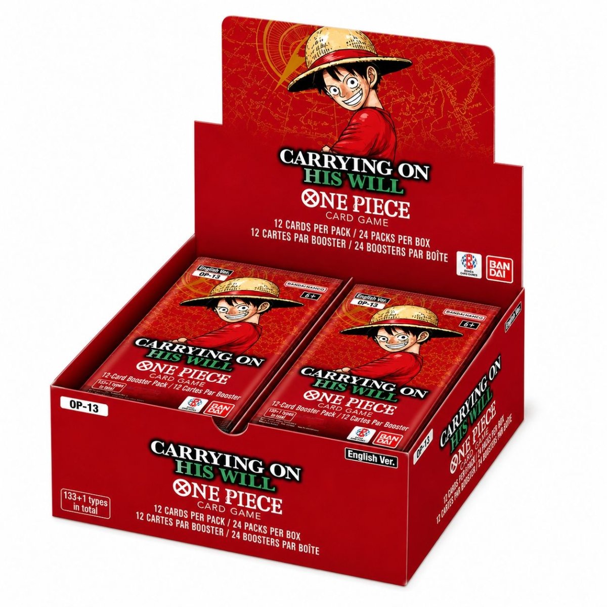 One Piece OP-13 “Carrying on His Will” Booster Box (English OP13) by Emirati TCG Store on MYNTED