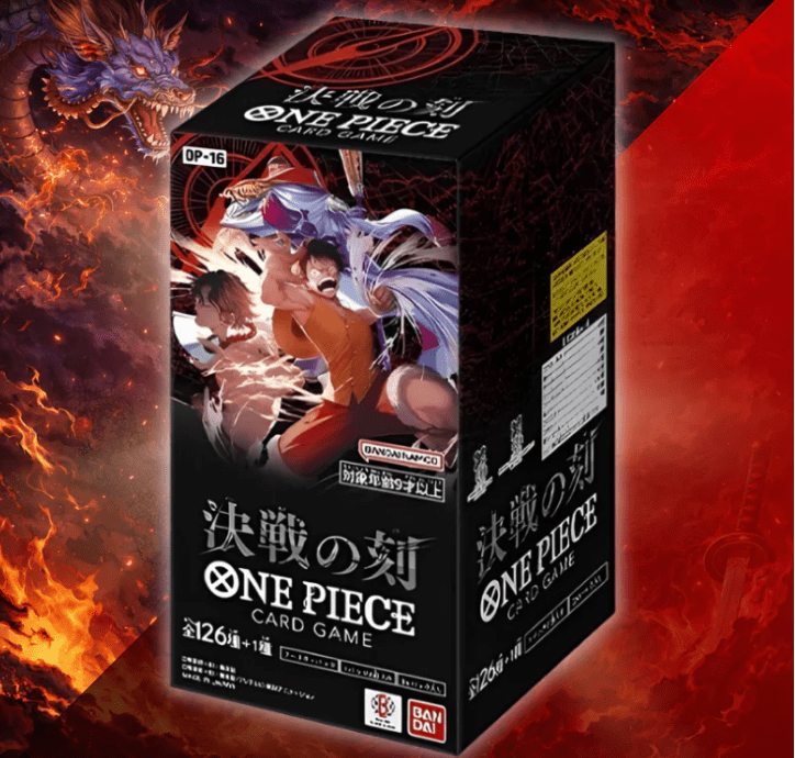 One Piece OP-16 The Time of the Battle Japanese Booster Box Display SEALED by The Greatest on MYNTED