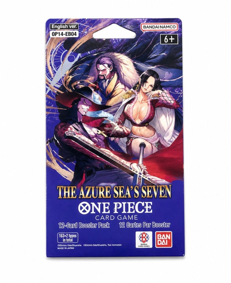One Piece OP14-EB04 The Azure Sea’s Seven Sleeved Pack - English by Emirati TCG Store on MYNTED