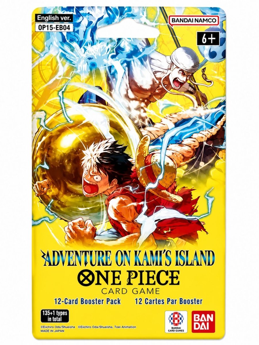 One Piece OP15-EB04 Adventure on Kami’s Island Sleeved Booster Pack - English by Emirati TCG Store on MYNTED