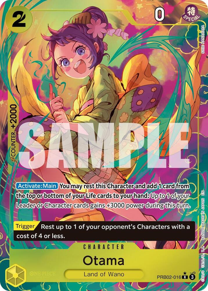 One Piece Otama (Alternate Art) - Premium Booster - The Best - Vol. 2 (PRB - 02) by TCGDON on MYNTED