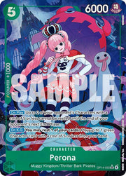 One Piece - Perona - OP14 - 033 (Alternate Art) - The Azure Sea's Seven (OP14) by TCGDON on MYNTED