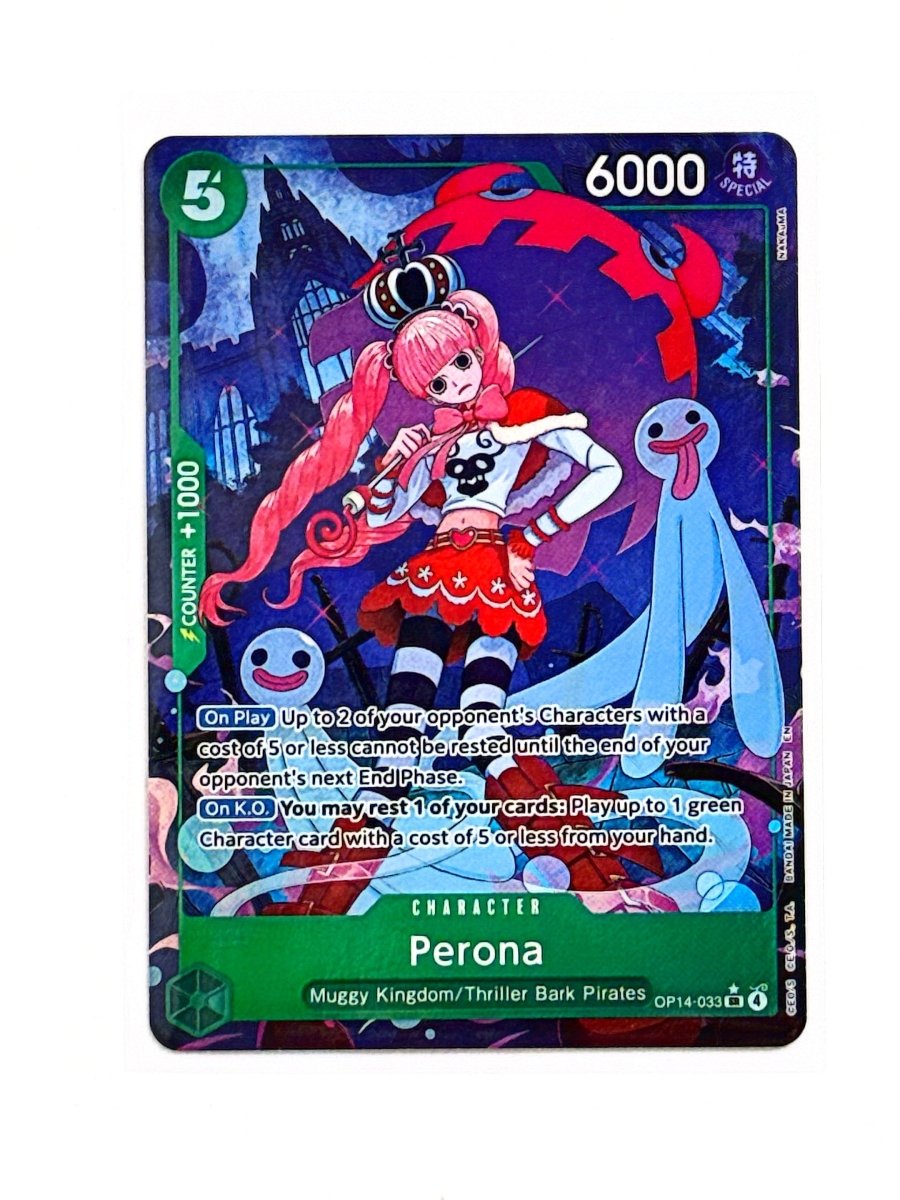 One Piece - Perona - OP14 - 033 (Alternate Art) - The Azure Sea's Seven (OP14) by TCGDON on MYNTED