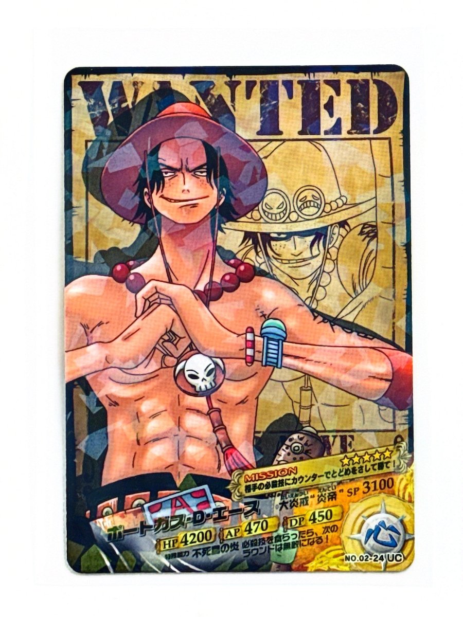 One Piece - Portagas D Ace - AR Carddass Part 2 (2011) - NO.02 - 24 by TCGDON on MYNTED