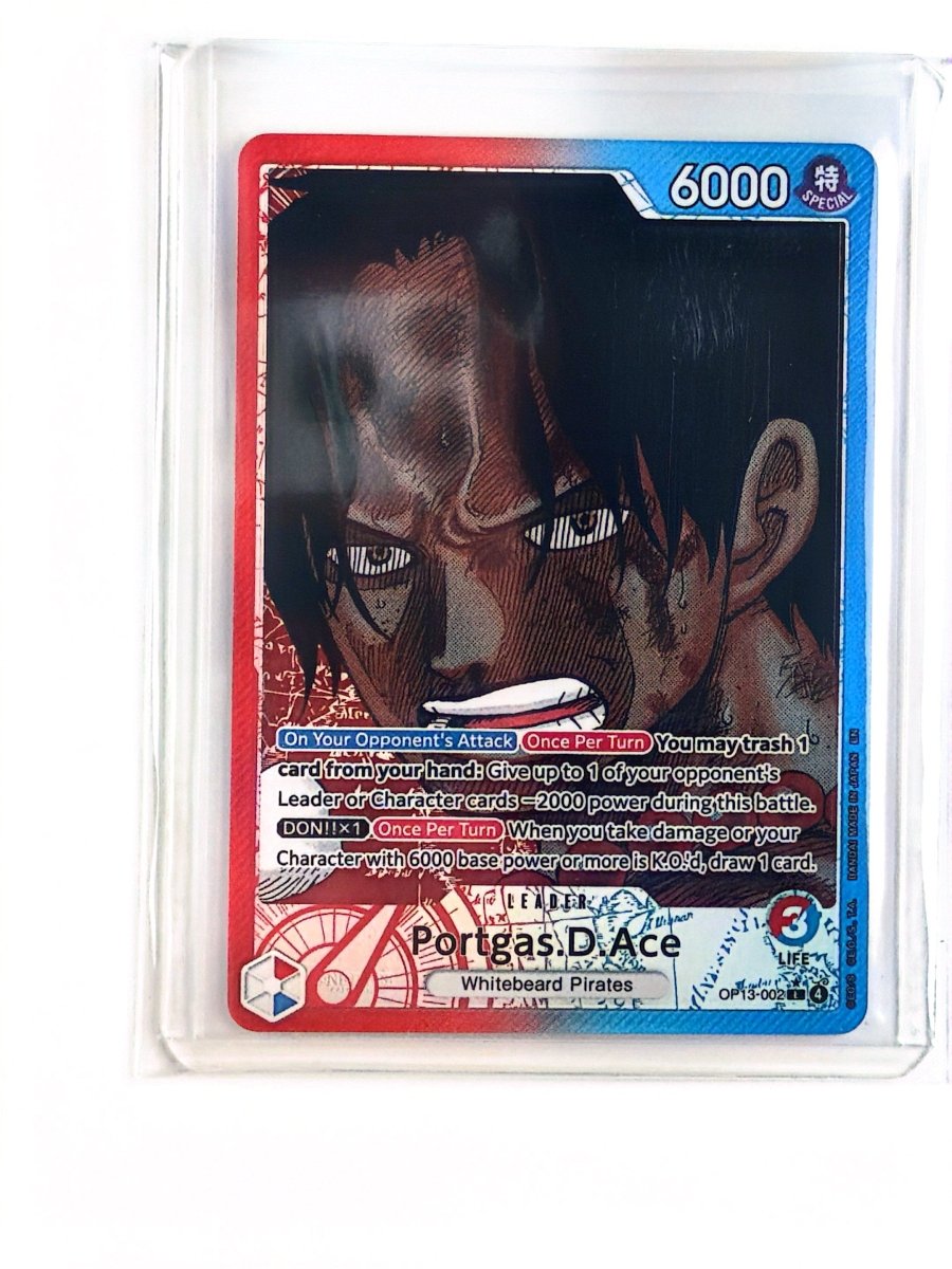 One Piece - Portgas D Ace (002) (Alternate Art) - Carrying On His Will (OP13) by TCGDON on MYNTED