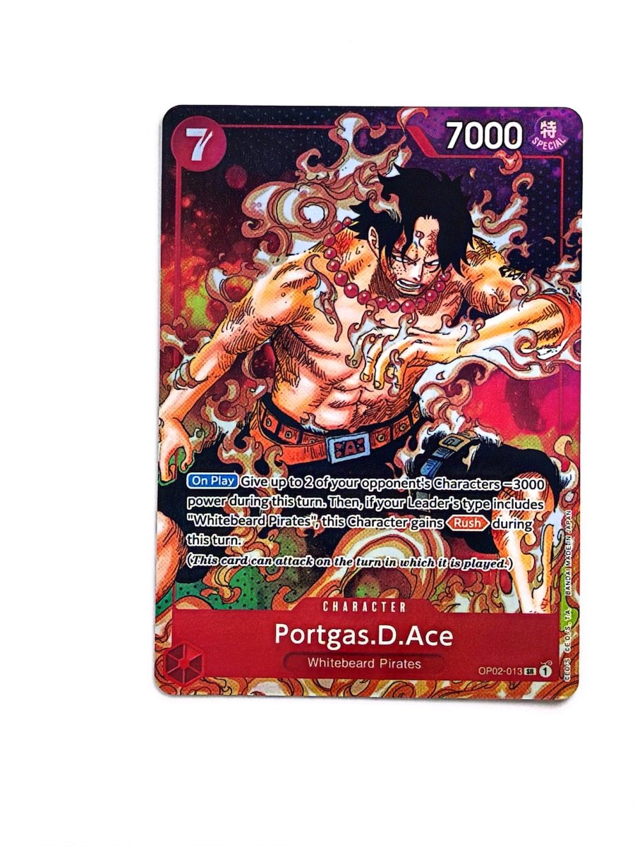 One Piece - Portgas D Ace (Parallel) - Paramount War (OP02) by TCGDON on MYNTED