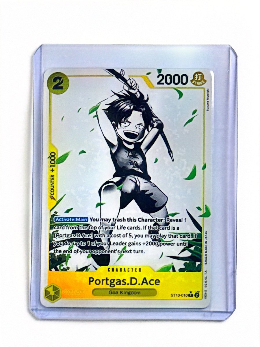 One Piece - Portgas.D.Ace (010) (Parallel) - Ultra Deck: The Three Brothers (ST - 13) by TCGDON on MYNTED