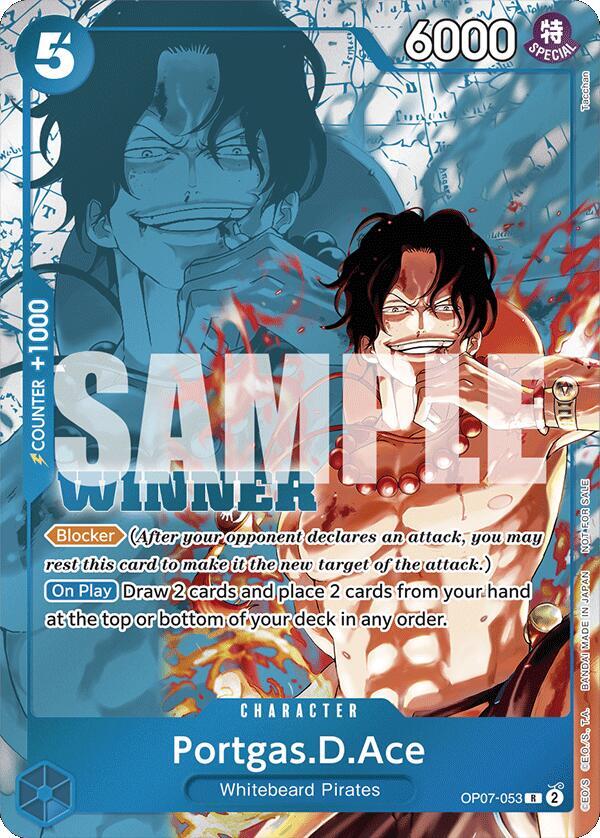 One Piece - Portgas.D.Ace (Winner Pack 2024 Oct. - Dec.) - One Piece Promotion Cards (OP - PR) by TCGDON on MYNTED