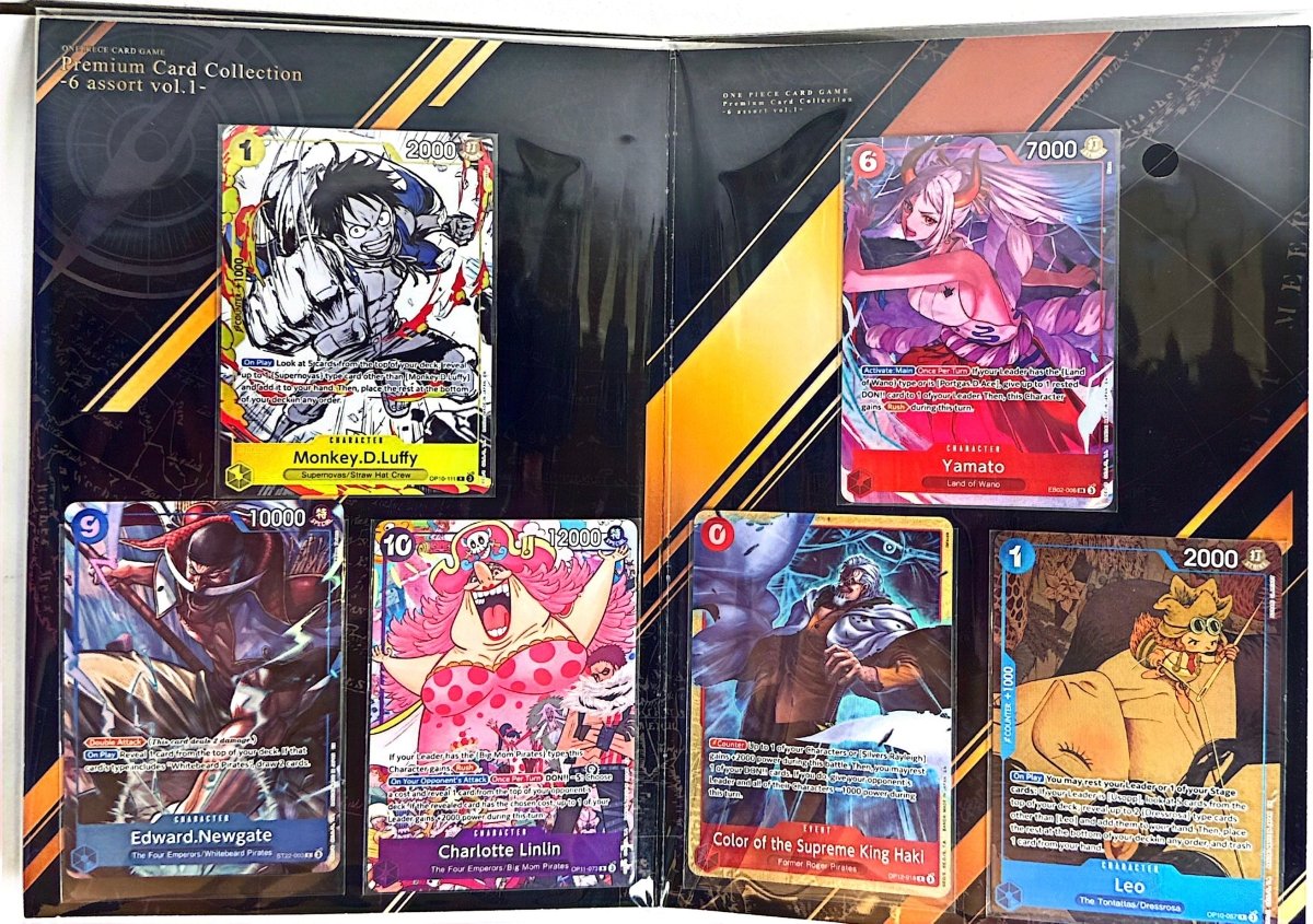 One Piece - Premium Card Collection - 6 assort vol.1 - English Ver - Bandai Card Games Fest by TCGDON on MYNTED
