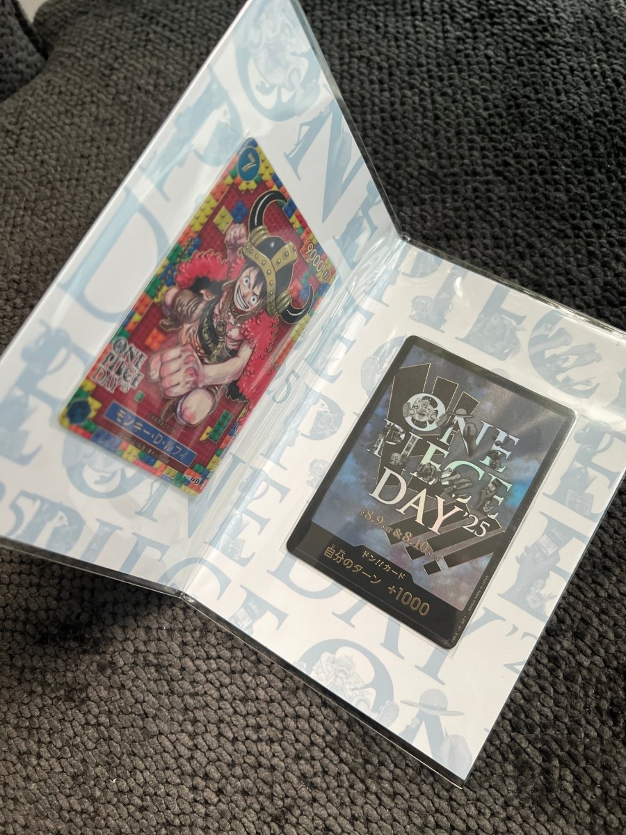 ONE PIECE Premium Card Collection ONE PIECE DAY 25 Japanese Luffy P - 110 2025 by The Greatest on MYNTED