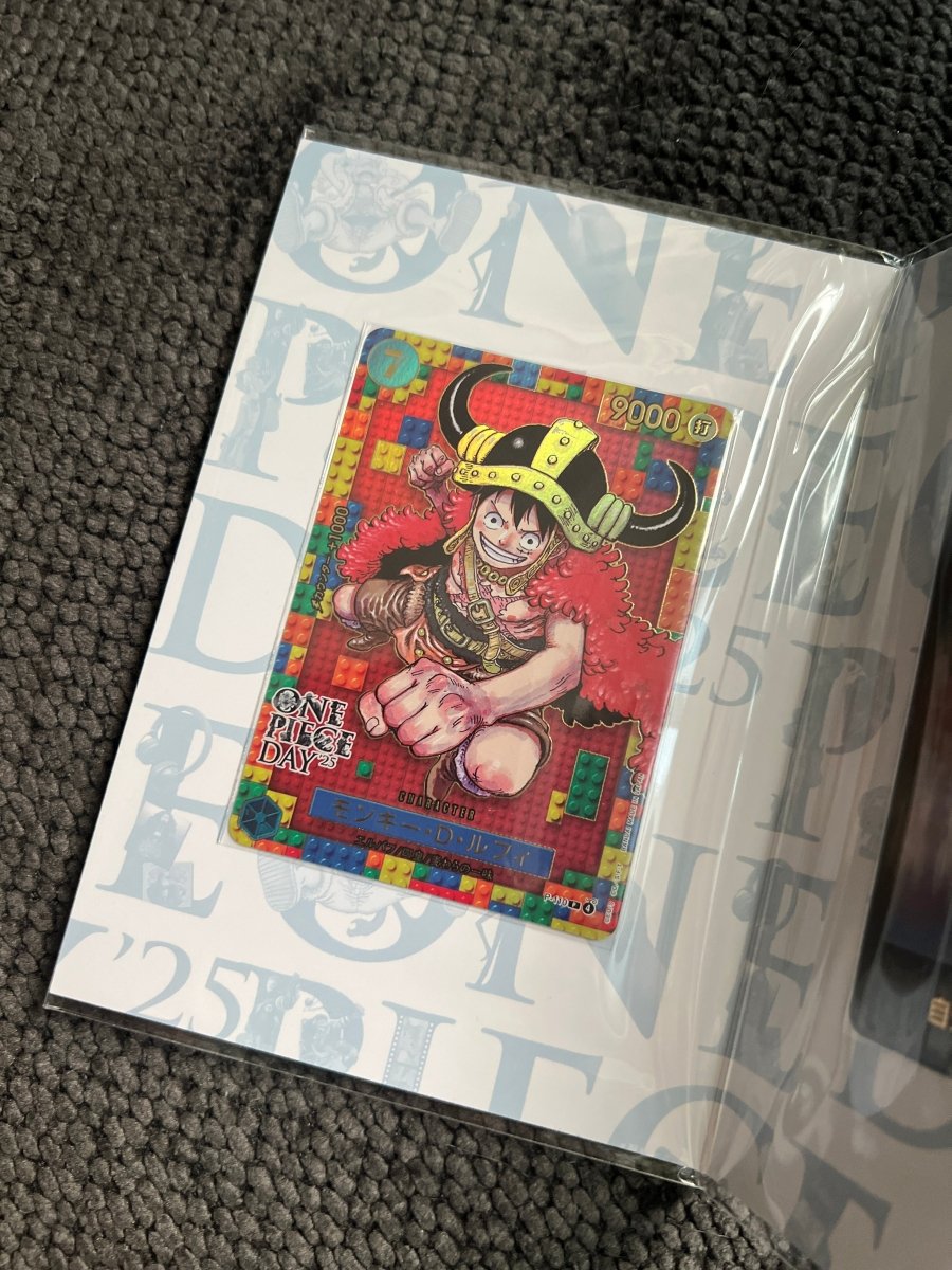ONE PIECE Premium Card Collection ONE PIECE DAY 25 Japanese Luffy P - 110 2025 by The Greatest on MYNTED