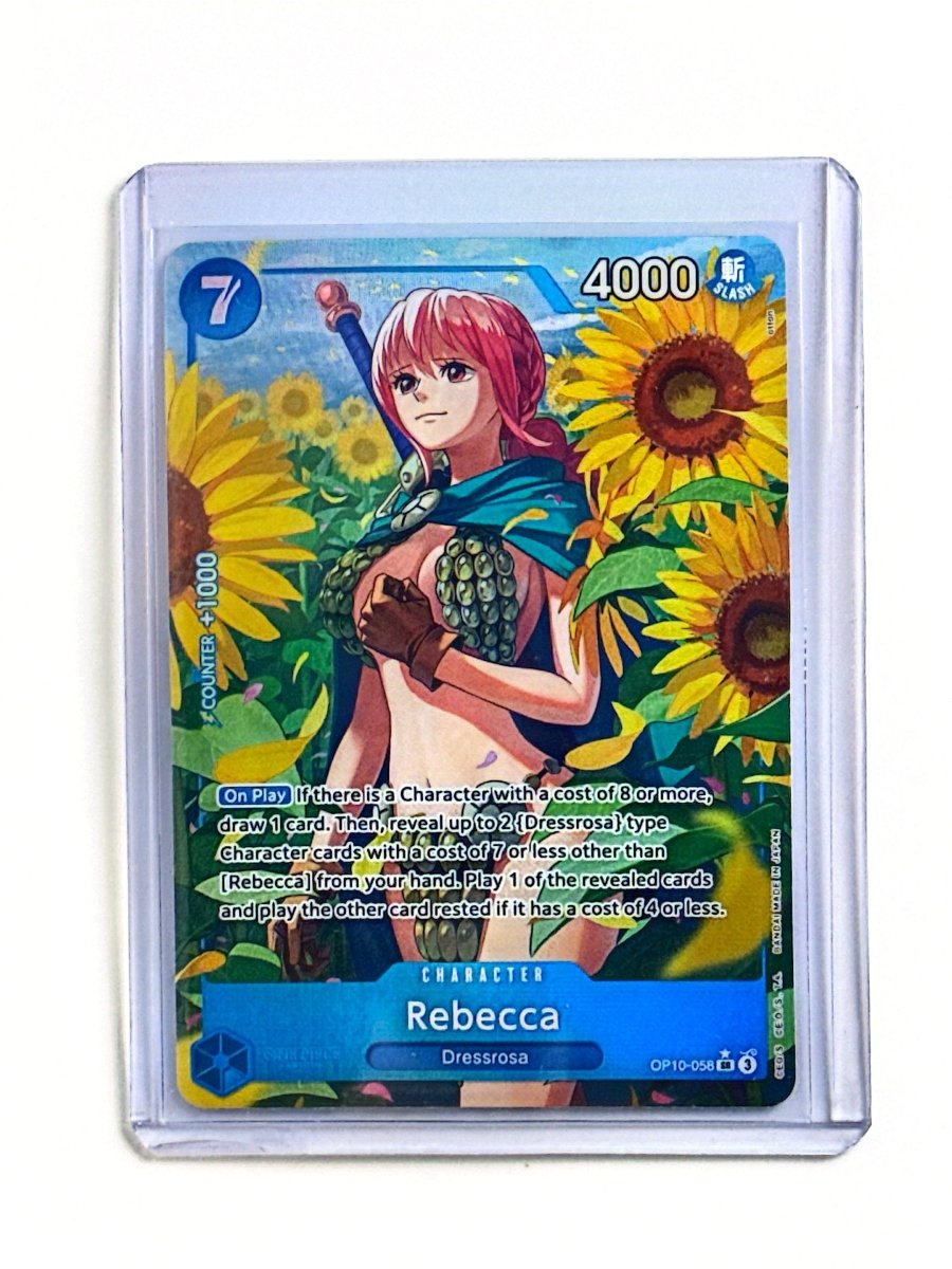 One Piece - Rebecca (Parallel) - Royal Blood (OP10) by TCGDON on MYNTED